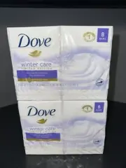 16 BARS DOVE BEAUTY BAR Moisturizing Soap WINTER CARE 3.75oz LIMITED EDITION