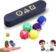 Traditional Korean Gonggi Game, Gonggi Korean Game, Gonggi Jack Korean Stones Game Set, Portable and Durable for All Ages Hand-Eye Coordination Training Toy, Family Active