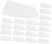 50pcs Transparent Cutter Tip Protective Covers Collision Guards for Cutters Chef Tip Protector Safe Storage Prevent Accidental Injuries