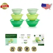 Luxury 12-Piece Green Food Storage Bowl Set – Durable, BPA Free & Nesting Design