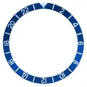 BEZEL INSERT FOR MENS TAG HEUER AUTAVIA AUTOMATIC WATCH BLUE
