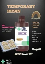 DLP LCD 3D Printer Temporary Teeth Resin-PRORESIN QUALITY 1KG