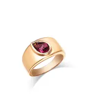 Bloomingdale's Fine Collection Rhodolite Ring in 14K Rose Gold 7