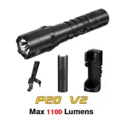 NiteCore P20 V2 LED 1100 Lumens High Performance Tactical Flashlight Torch