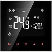 Daseeme Wi Fi Smart Thermostat for Water/Gas boilers, Digital Thermostat for Mobile Phone Control, Touch Screen LCD Display, programmable Water Heating Thermostat for Tuya/SmartLife APP Control