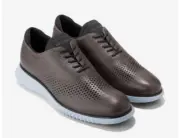 Men's WingTip Oxford Cole Haan 2 Zerogrand LSR - GRAY LEATHER