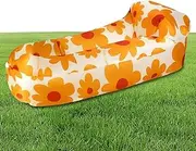 Inflatable Sofa - Portable Couch Chair, Inflatable Lounger Beach Chair | Portable Inflatable Air Lounger Convenient, Lightweight Portable Lounger for Camping Swimming Pool Boating Beach Hiking Gear