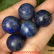 5pcs Natural lapis lazuli jasper mini ball quartz crystal 15mm sphere gem decor