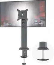 Single Desk Monitor Arm Mount Stand Fit for 13 inch to 34 inch Flat Curved