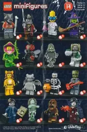 Lego Minifigure Series 14 Complete Factory Sealed Pre-Sorted 6100806