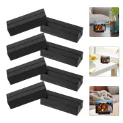 8pcs Table Display Stand Wood Menu Holder Stand Reusable Table Number Holder