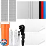 Inflatable Boat Repair Pool Liner Patch Kit 9 x PVC Patch, 10 x Clear Tpu Pat