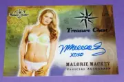 2015 Benchwarmer MALORIE MACKEY Treasure Chest Blue Ink/5 DRACANO Chocolate Milk