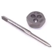 US Stock HSS 6-32 Tap & 6-32 Hexagon Die Thread Right Hand Set