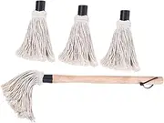 POPETPOP 1 Bbq Basting Brush with Handle Durable Oil Brush for Cooking Assorted Color Grill Mop for Flavor and
