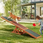 Pet Seesaw Dog Agility Outdoor Cat Obedience Training Puppy Sports Agility Outdoor Play Equipment Wooden