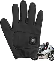 [Generic] Warming Gloves - Battery Operated Hand Warming Thermal Gloves | Hand Warmers Motorcycle Riding Accessories, Touchscreen Fingers Heated Mittens for Winter