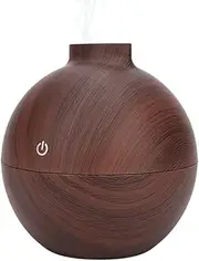 Essential Oil Diffuser, Home Humidifier, Air Humidifier, 130ml USB for Freinds Home(Coffee)