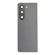 Back Glass with Camera Lens for Samsung Galaxy Z Fold5 Black Aftermarket Part