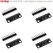 4pcs GY-MCP4728 12 Bit Digital to Analog Converter Breatkout Board for Arduino