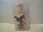 Ty STRETCH Beanie Babies Retired RARE!! With Tag Errors Mint Condition With Case