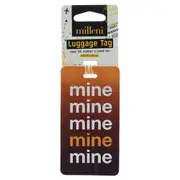 Milleni Travel Luggage Tag Flexible Loop Strap for Travel - Mine