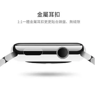 【ANTIAN】Apple Watch Ultra 2 Series 9/8/7/6/5/4/SE 蘋果金屬三珠不鏽鋼手錶帶