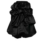 [COMME des GARCONS] Polyester Satin Thick Skirt