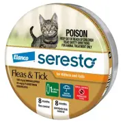 Seresto(TM) Flea & Tick Collar for Kittens And Cats - 1 Pack