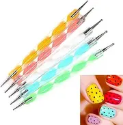 Nail Dotting Tools 2-way 5pcs Set