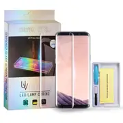 [1 PACK] For Samsung Galaxy S8+ /S8 Plus UV Liquid Gel Tempered Glass Screen Protector Guard (Clear)
