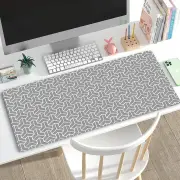 ANYMOB Mouse Pad Blue Gray 300X600X2MM Minimalist Desk Gaming Laptop Desk Pad