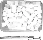 100pcs Nail Sponges for Oombre - Oombre Sponges Soft | Foam Sponges with Grip Pen for Nail Design | Tools for Nail Design
