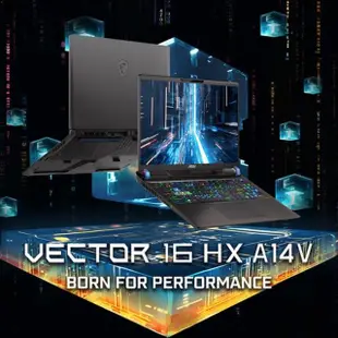 【MSI 微星】16吋i9 RTX4060電競筆電(Vector16 HX/i9-14900HX/32G/1TB SSD/W11/A14VFG-250TW)