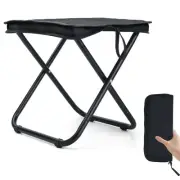 13" Folding Camping Stool, Lightweight Portable Camp Stool for Adults Support...