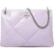 Tory Burch Small Kira Diamond Quilted Leather Shoulder Bag in Purple Heather at Nordstrom One Size