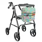 Vive Rollator Bag - Green Pasley