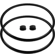 2Pcs 09985 Pressure Canner Sealing Ring Replacement for Presto 2PACK, Black