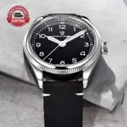 PAGANI DESIGN 1765 Quartz Japan V31 Diver Sapphire Leather 100M Waterproof Watch