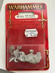 Warhammer Classic Undead Dire Wolves Pack Leader BRAND NEW SEALED Metal OOP
