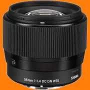 Sigma 56mm f/1.4 DC DN Contemporary Lens (Micro Four Thirds) - Brand New