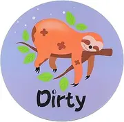 NAMOARLY Reversible Magnetic Dishwasher Indicator Double Sided Clean Dirty Sign for Washing Machine Kitchen Accessories for Easy Identification of Clean Dirty