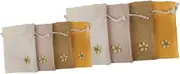 Healeved 8pcs Empty Fragrance Bags Multi-use Sachet Containers Drawstring Design for Jewelry Spices and Dried Flowers for Car Deodorizing and Home Fragrance