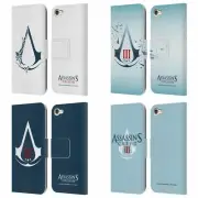 OFFICIAL ASSASSIN'S CREED III LOGOS LEATHER BOOK CASE FOR APPLE iPOD TOUCH MP3