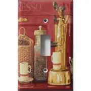 SnazzySwitch Espresso Decorative Light Switch Plate Cover