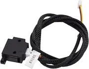 Módulo de detección de rotura de filamento de la impresora 3D con un Sensor de flujo de Material de 1M Compatible con la impresora 3D Ender3 CR10 ELF(Abs Black)