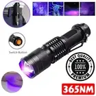 UV Ultra Violet Led Flashlight/Blacklight Light 365 nm Inspection Lamp Torch HI
