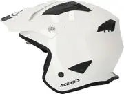Acerbis Aria Solid, open face helmet , color: White/Black , size: L