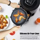 Air Fryer Silicone Pot 8" Reusable Air Fryer Silicone Basket Replacement subYi