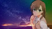 Anime girls misaka mikoto stars to aru kagaku no railgun Playmat Gaming Mat Desk